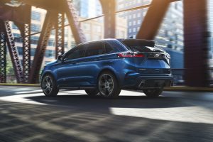 2020 Blue Ford Edge