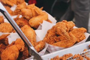 Fried Chicken in Baskets