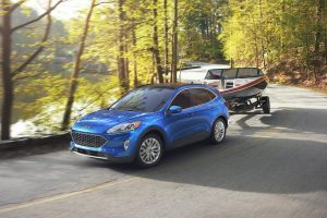 2020 Blue Ford Escape