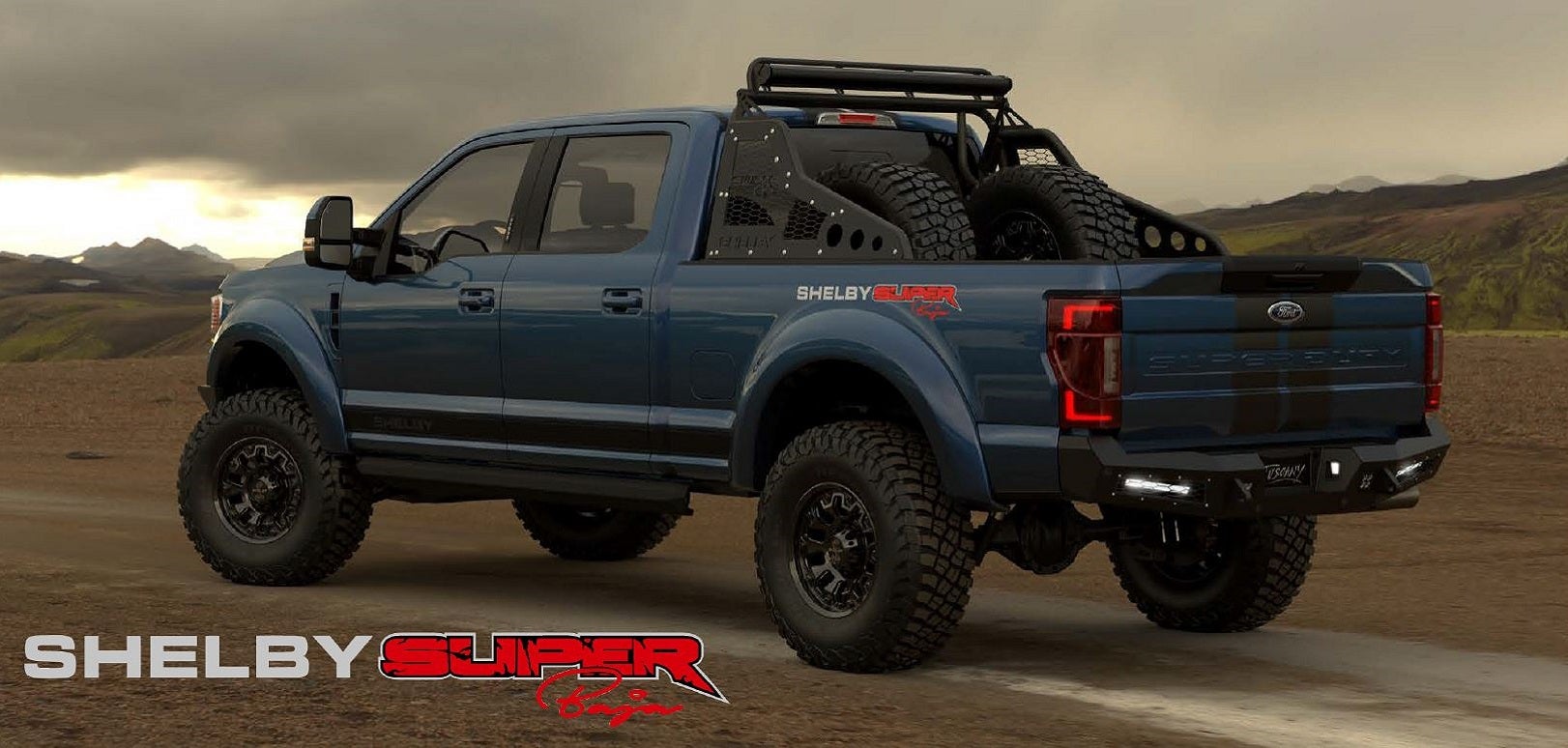 Dark Blue 2021 Shelby Super Baja