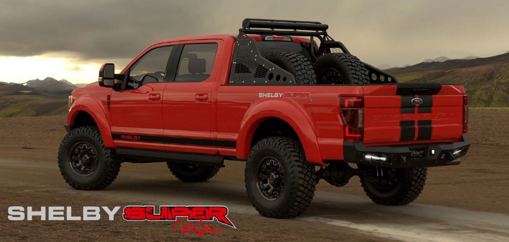 Red 2021 Shelby Super Baja
