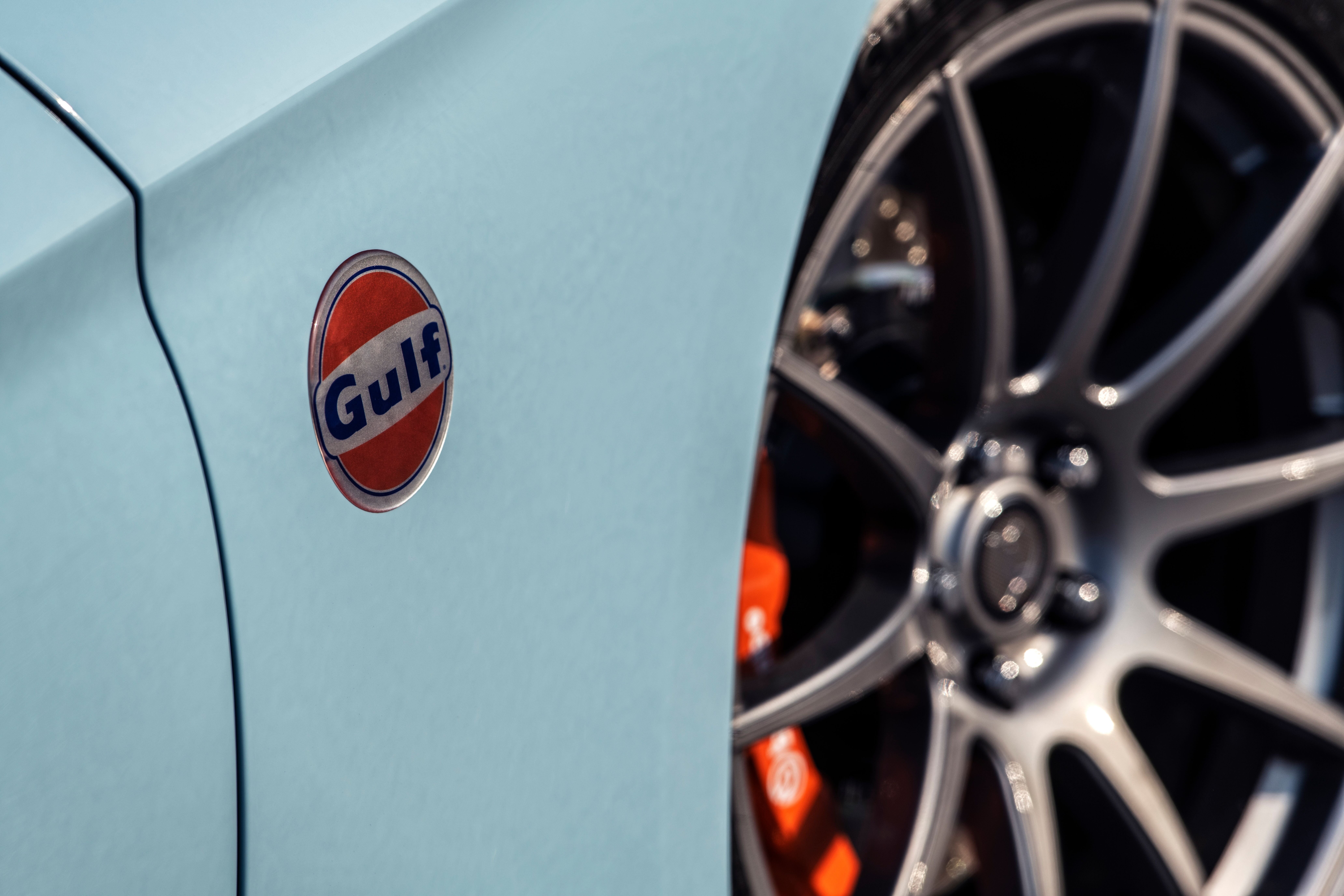 Reddick Brown Ford Gulf Heritage Edition Mustang